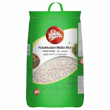 double horse palakkadan Matta single boiled Rice 5Kg